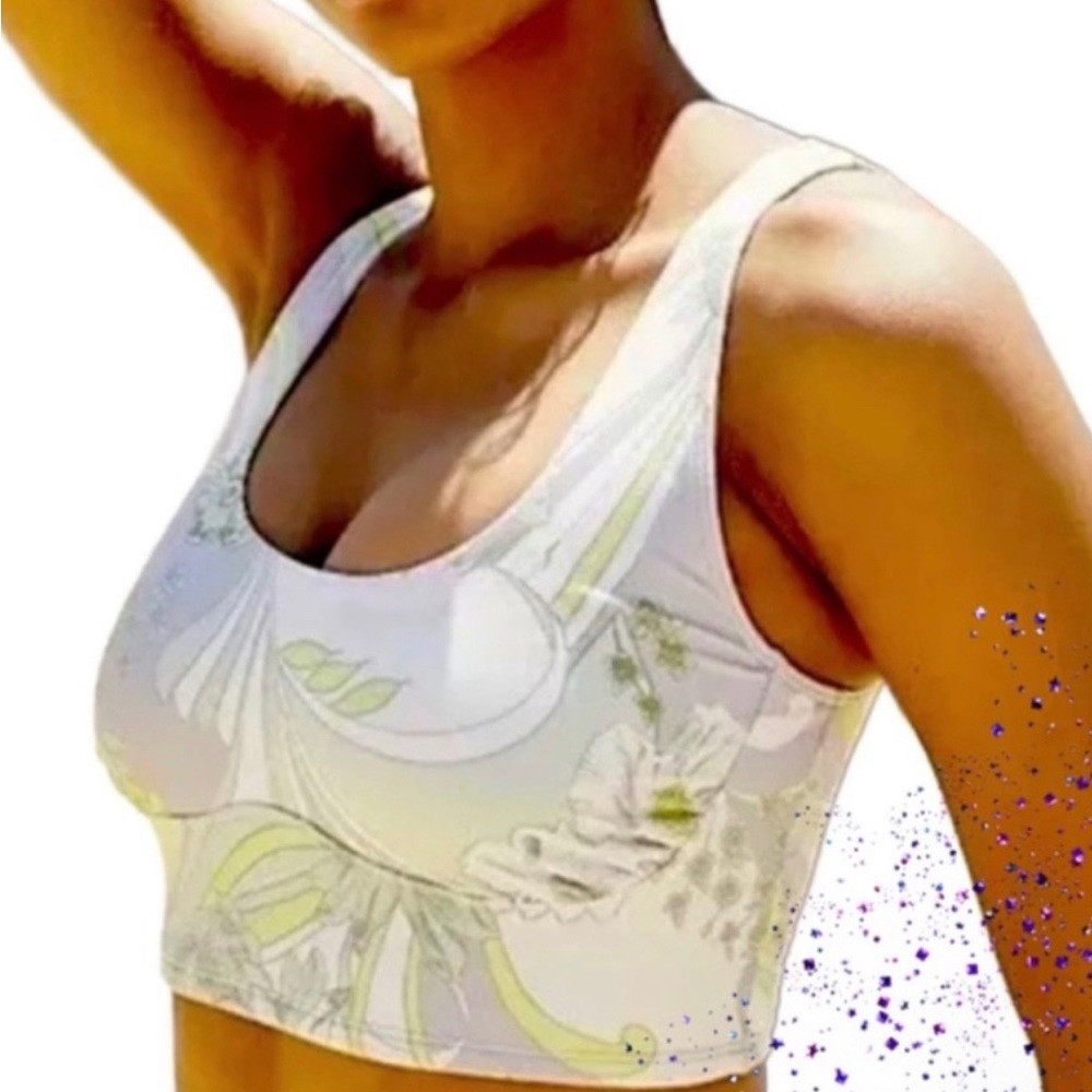 Free People Movement Medium Bright Lime Workout Top NWT
